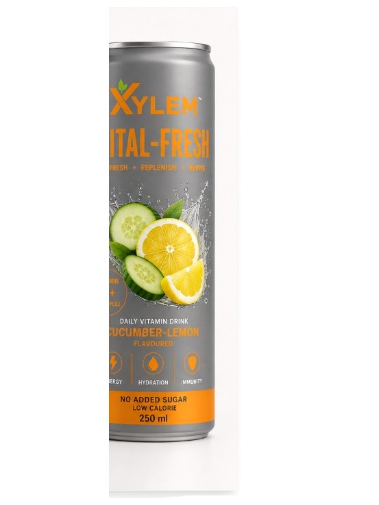 Vital-Fresh Cucumber & Lemon — Graphite Can
