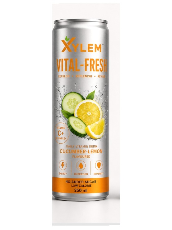 Vital-Fresh Cucumber & Lemon — Silver Can
